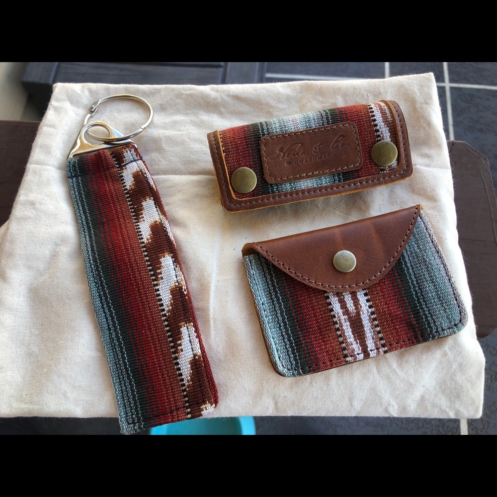 Nena & Co Card Wallet, AOTM and non Nena Pin flag.
